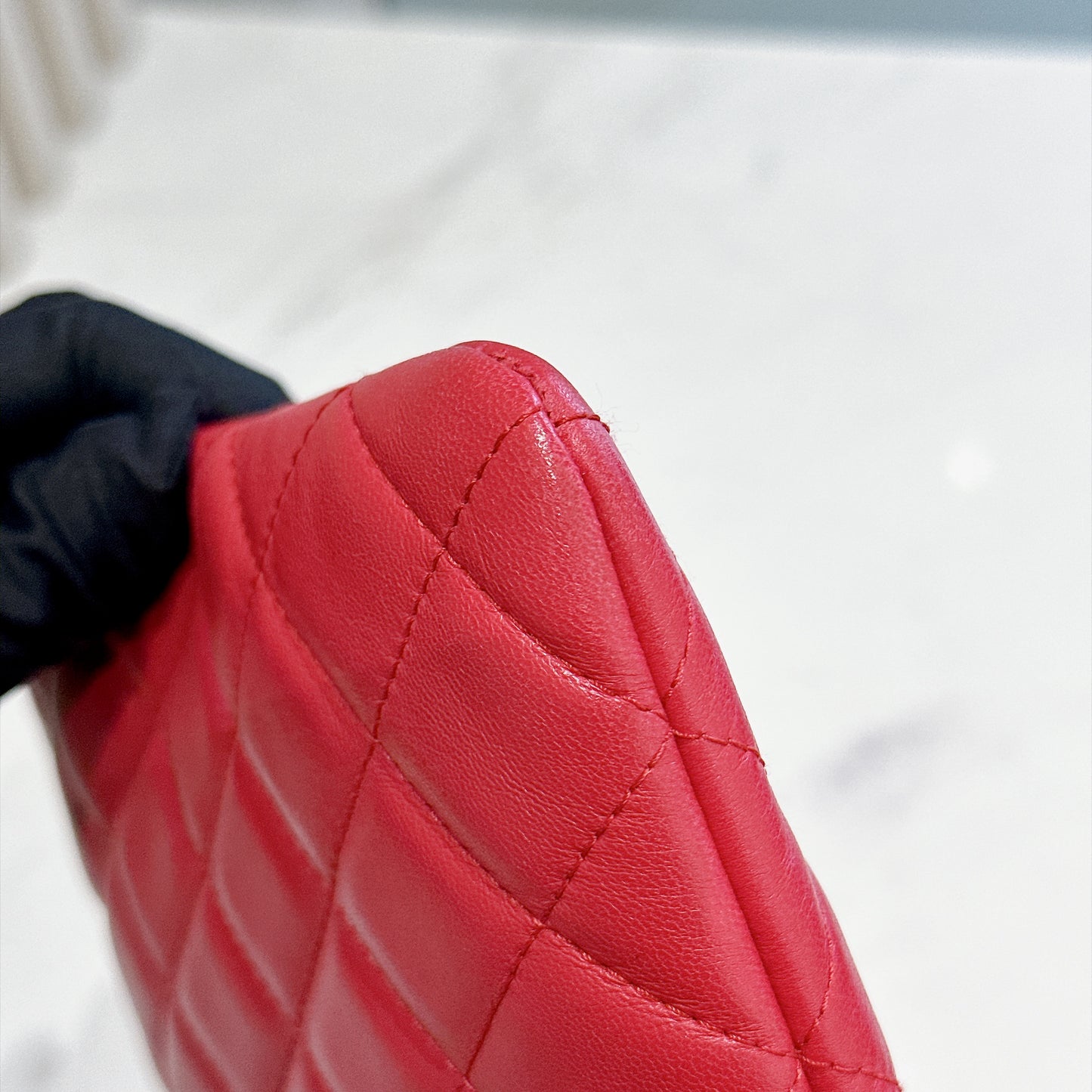 Chanel O Case Red Medium