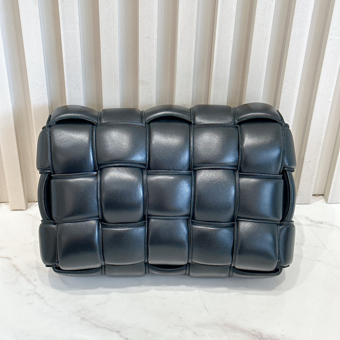 Bottega Veneta Padded Caseette in Black
