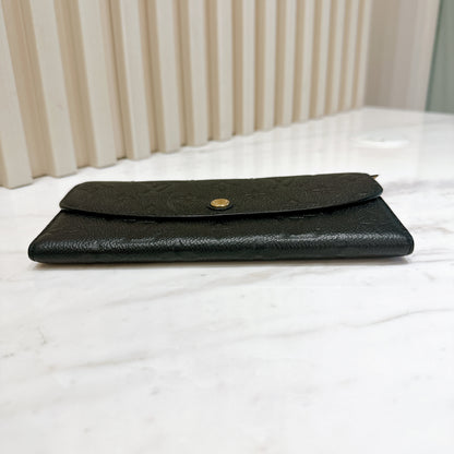 LV Emilie Monogram Empriente Leather Wallet