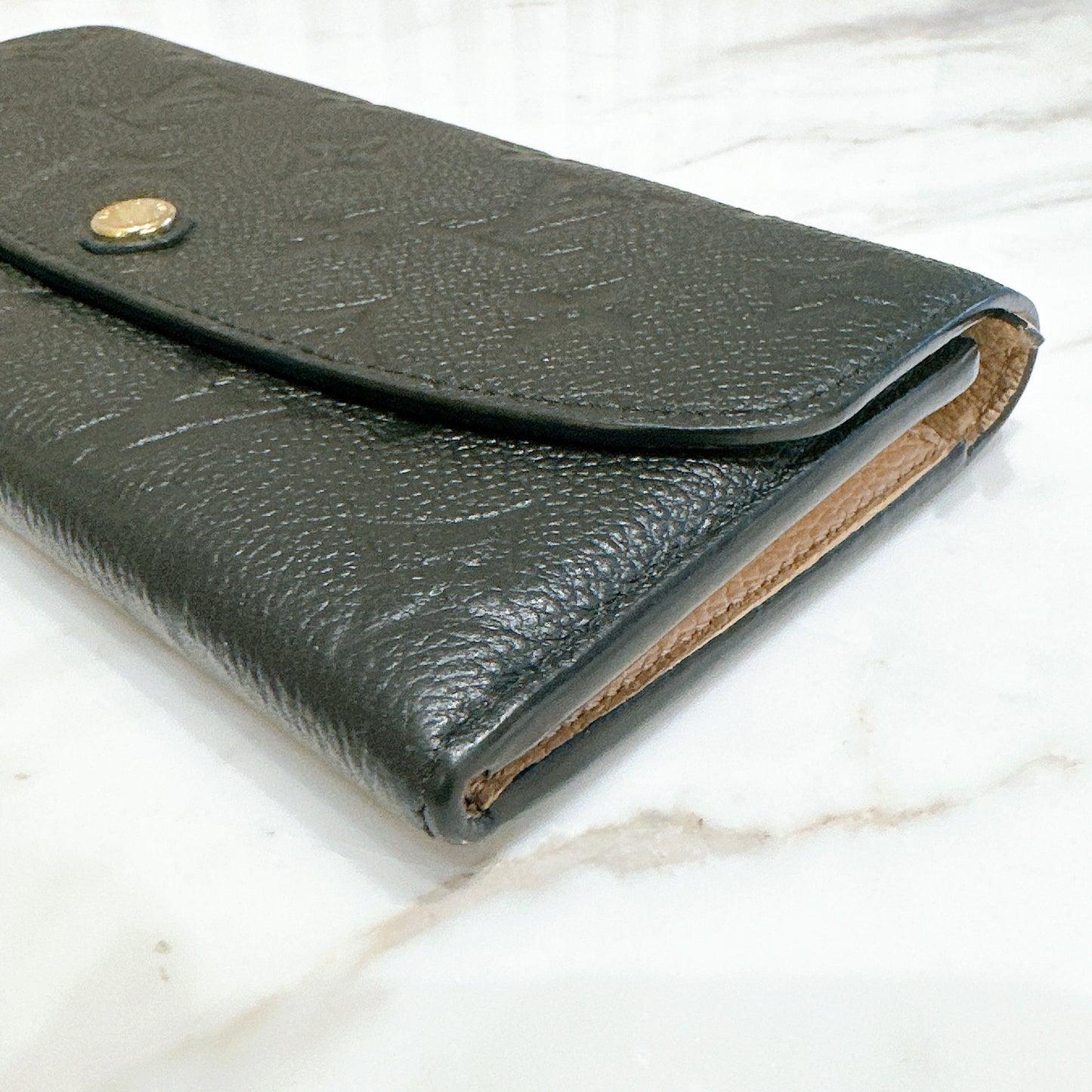 LV Emilie Monogram Empriente Leather Wallet