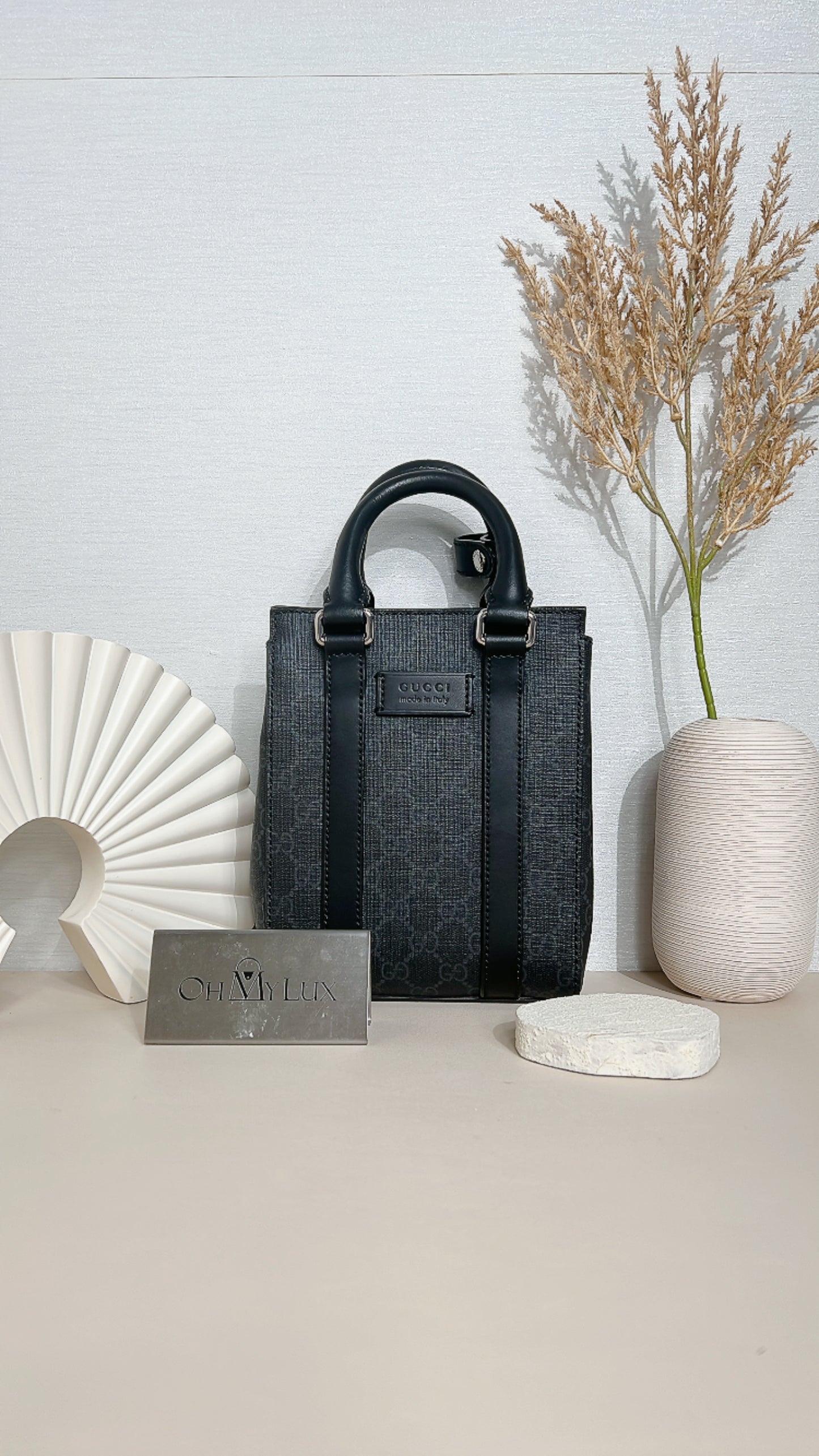 Gucci GG Suprme Monogram Mini Tote