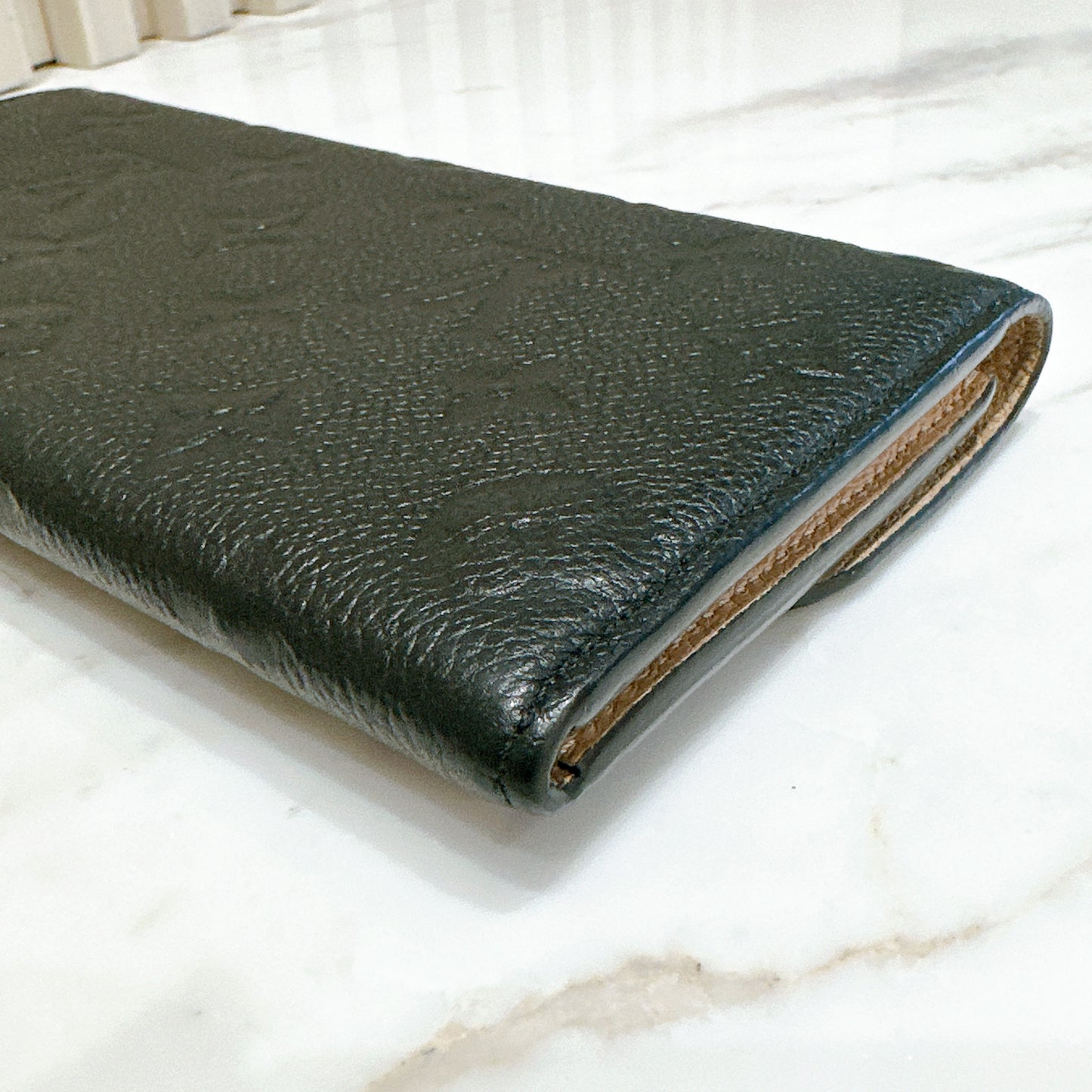 LV Emilie Monogram Empriente Leather Wallet