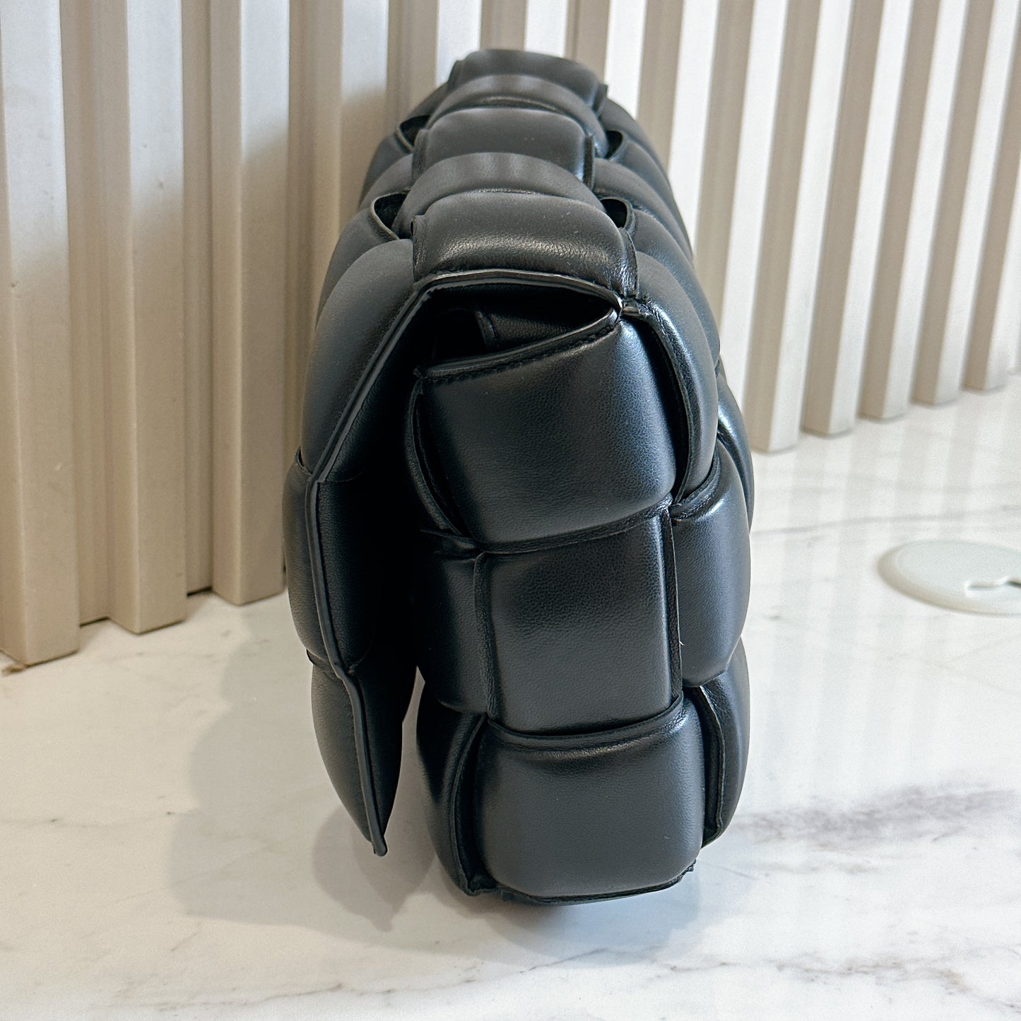 Bottega Veneta Padded Caseette in Black