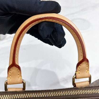 LV Monogram Speedy 20 in Black Strap