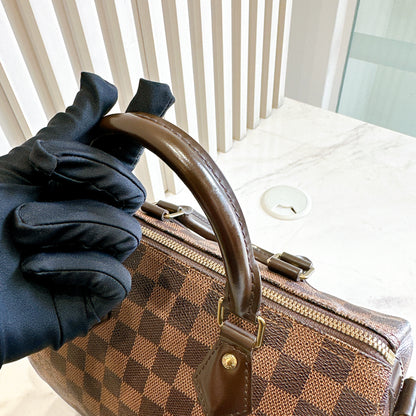 LV Damier Ebene Speedy Bandouliere 25