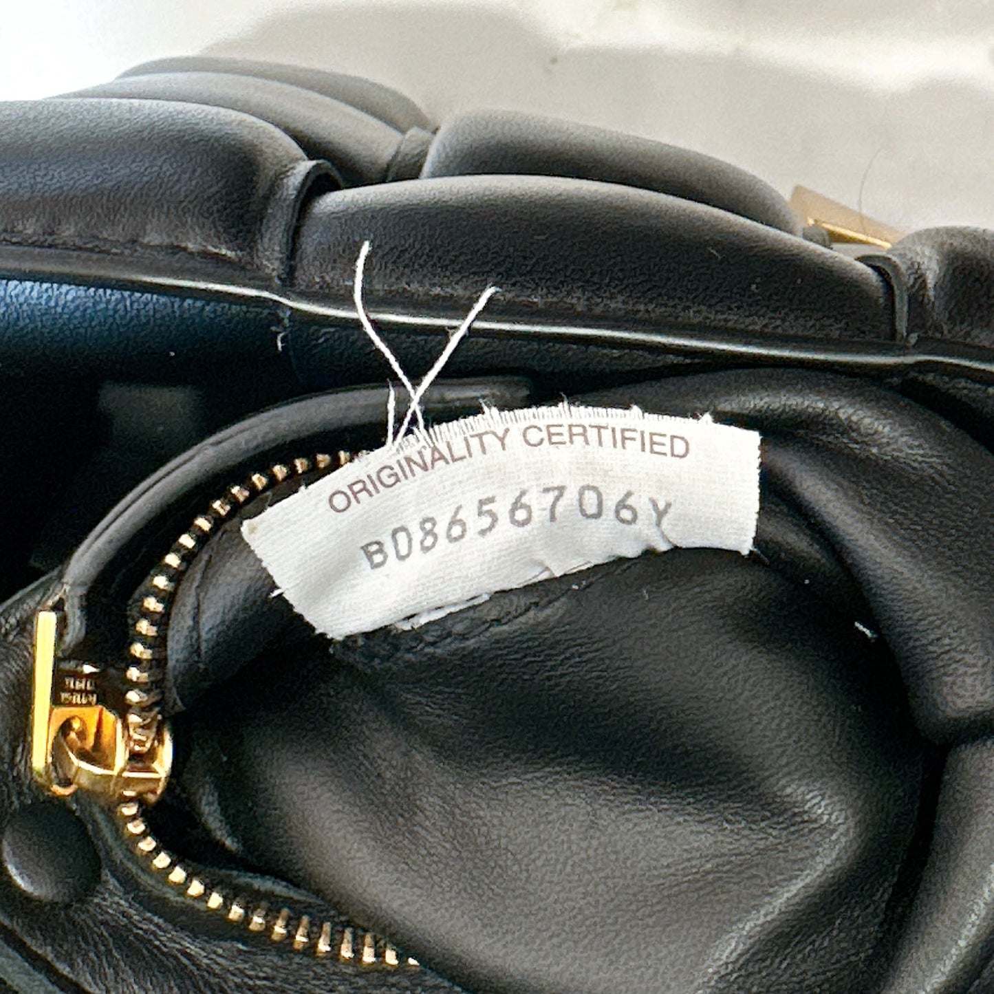 Bottega Veneta Padded Caseette in Black