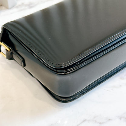 Celine Teen Triomphe in Black Calfskin