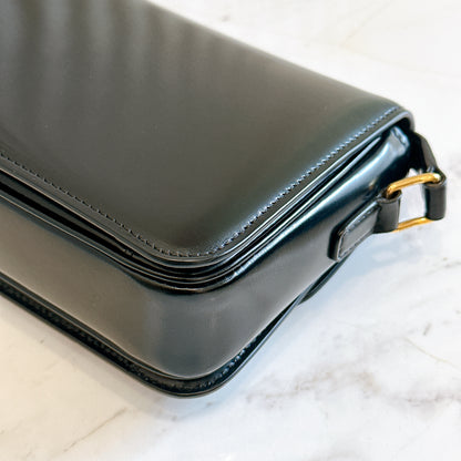 Celine Teen Triomphe in Black Calfskin