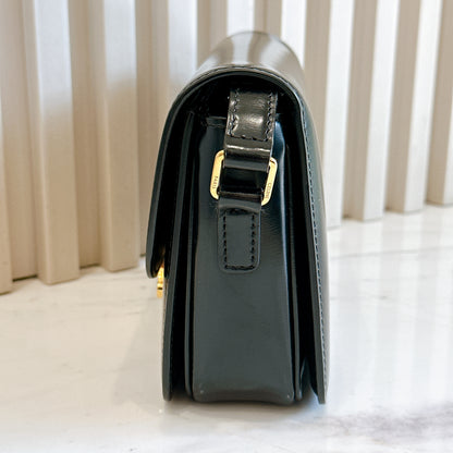 Celine Teen Triomphe in Black Calfskin