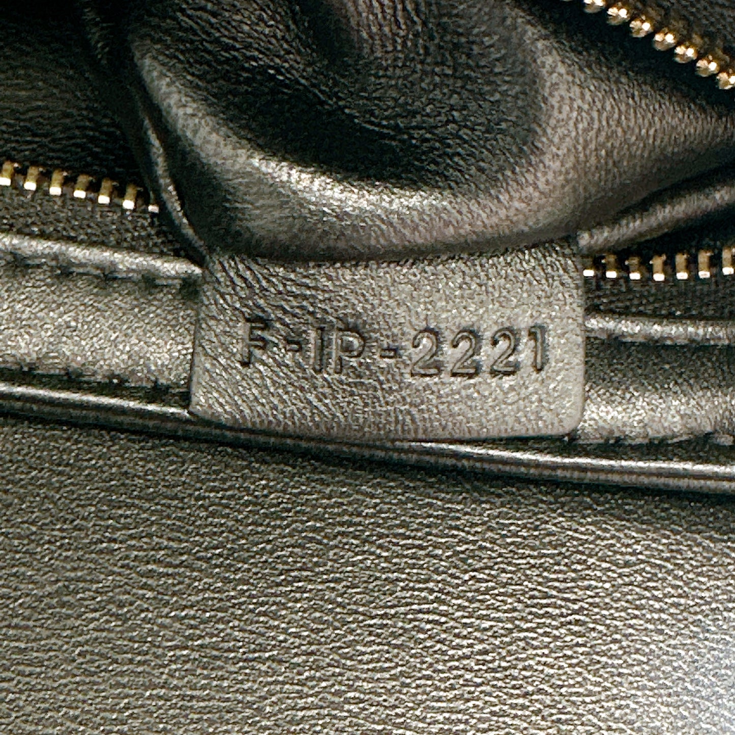 Celine Teen Triomphe in Black Calfskin