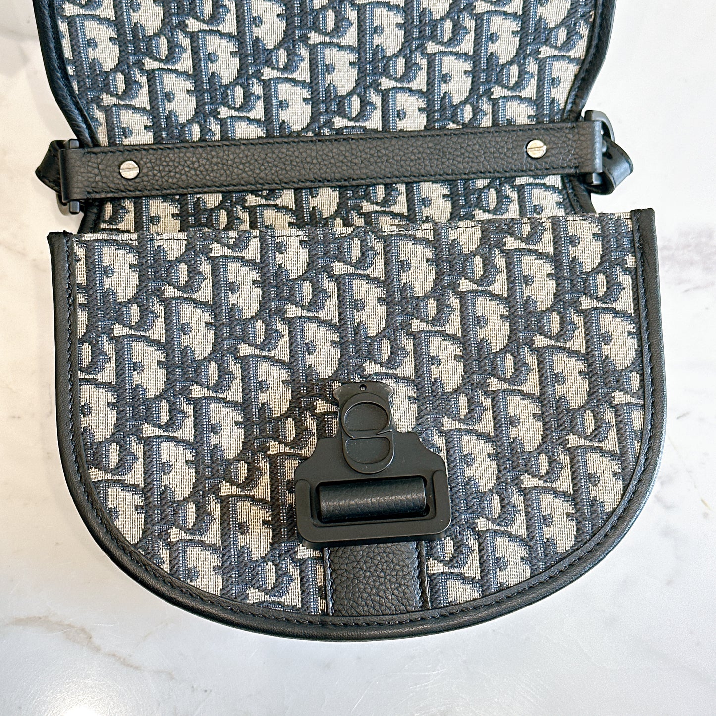 Dior Gallop in Blue Dior Oblique