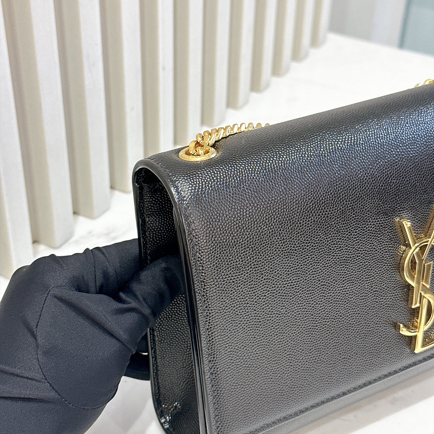 YSL Kate Black in Medium
