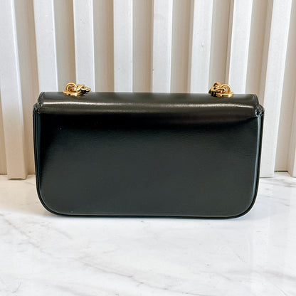 Celine Claude Chain Bag in Black GHW