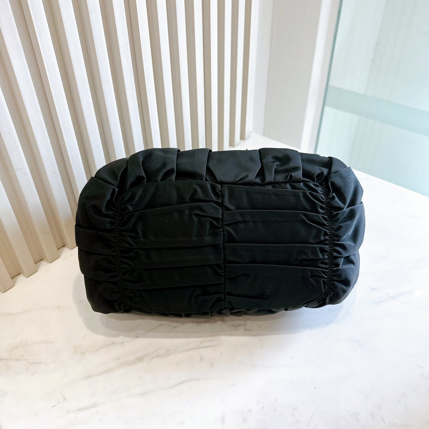 Prada Gaufre Nylon in Black