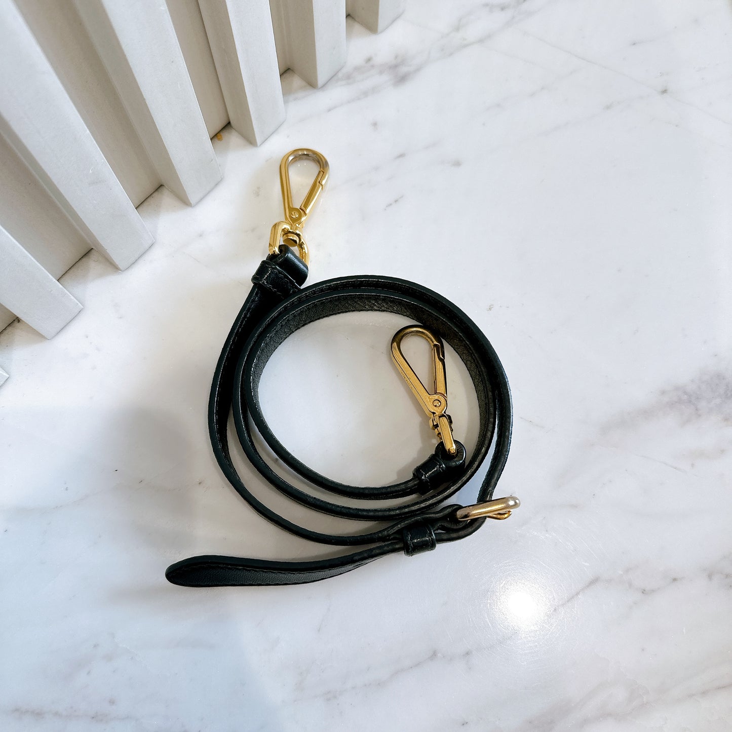 Prada Gaufre Nylon in Black
