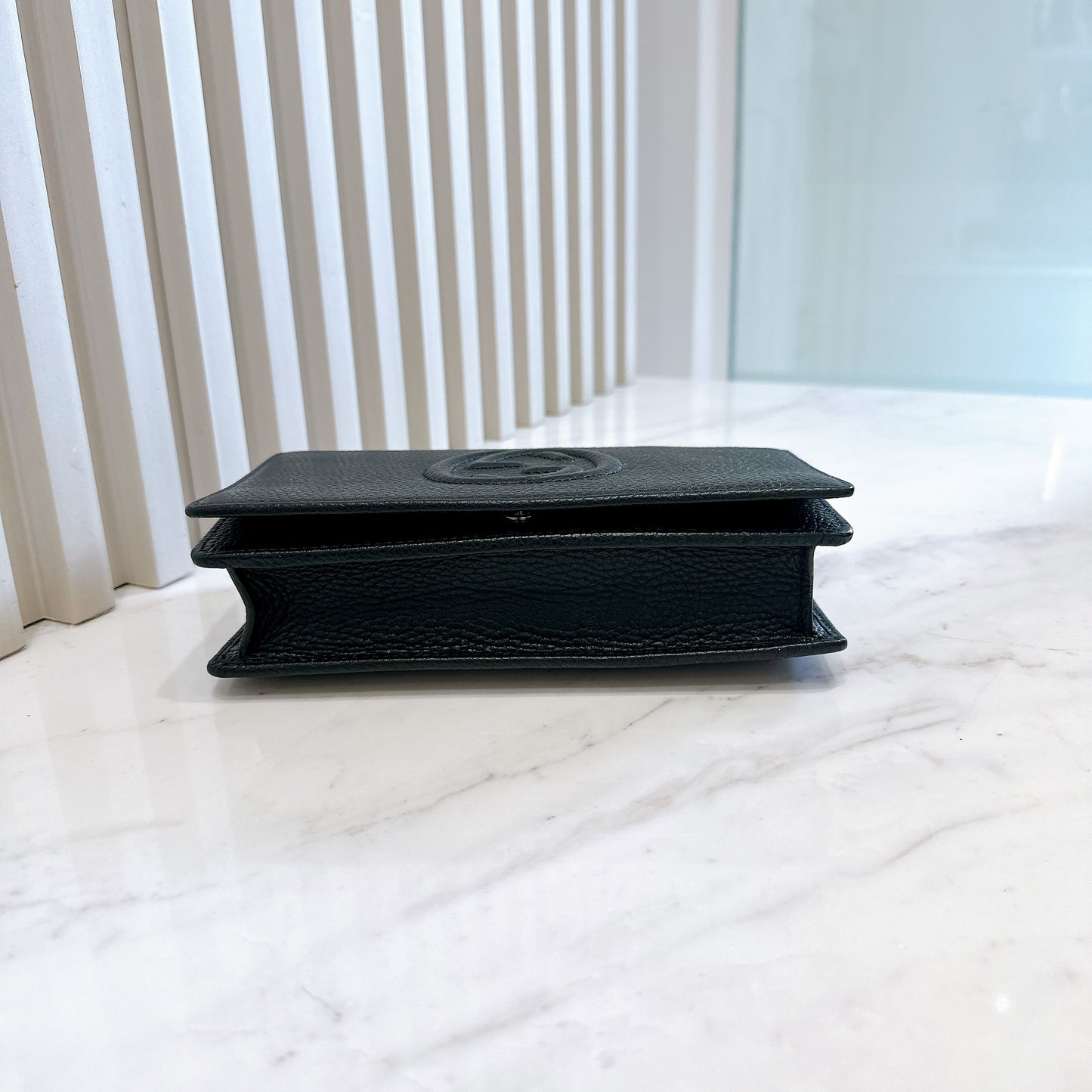Gucci Soho Wallet On Chain in Black