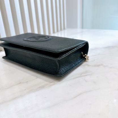 Gucci Soho Wallet On Chain in Black