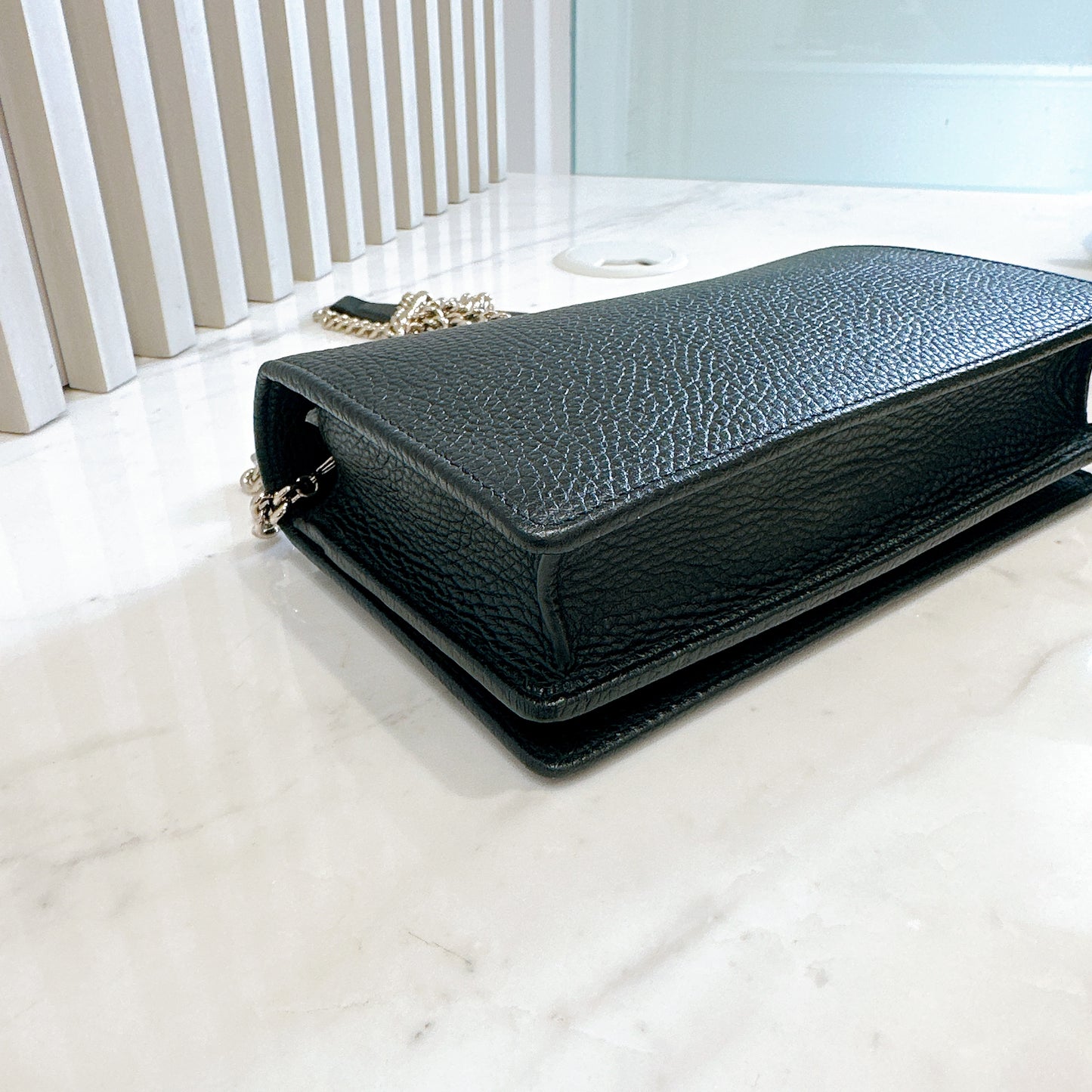 Gucci Soho Wallet On Chain in Black
