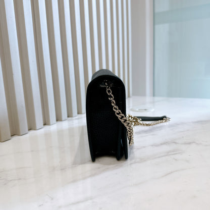 Gucci Soho Wallet On Chain in Black