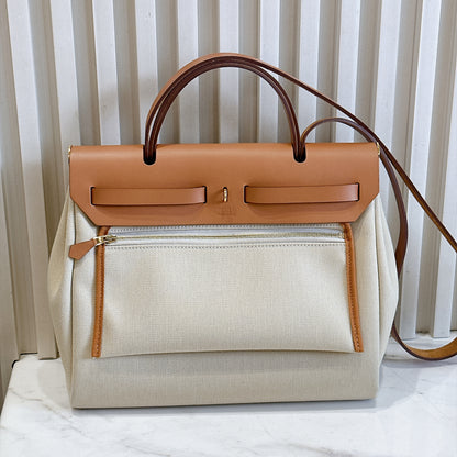 Hermes Herbag In Beton Nature