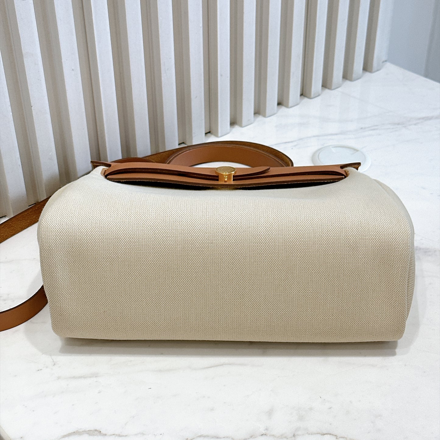 Hermes Herbag In Beton Nature