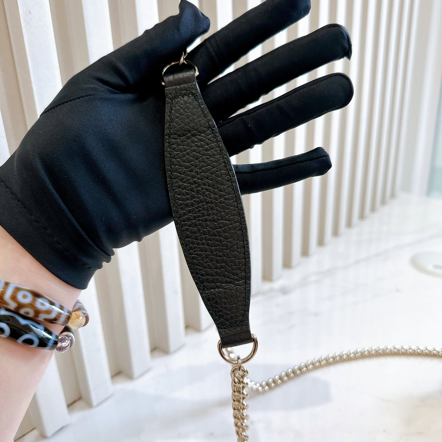 Gucci Soho Wallet On Chain in Black