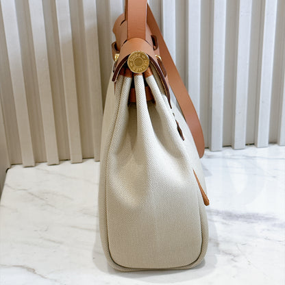 Hermes Herbag In Beton Nature