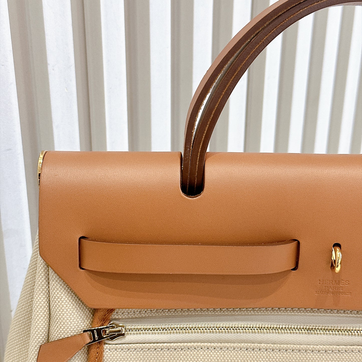 Hermes Herbag In Beton Nature