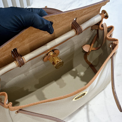 Hermes Herbag In Beton Nature