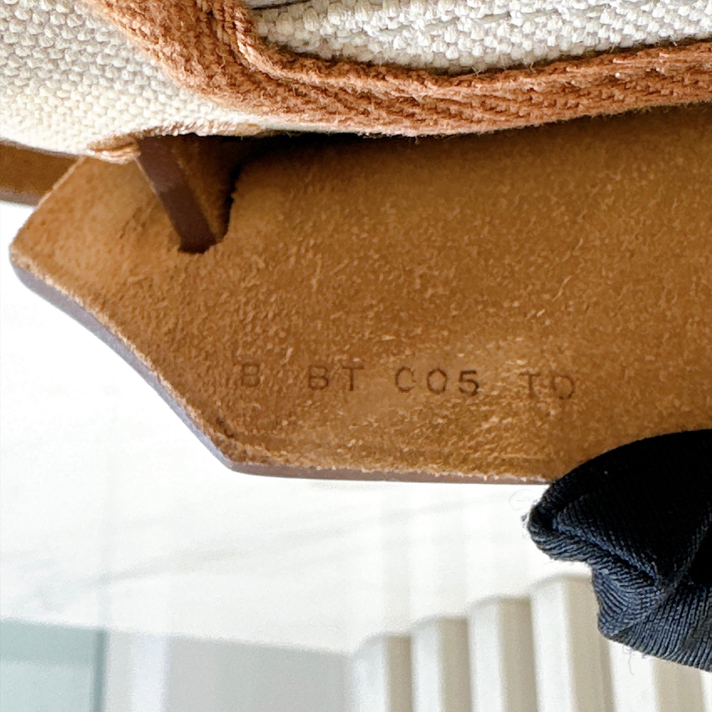 Hermes Herbag In Beton Nature