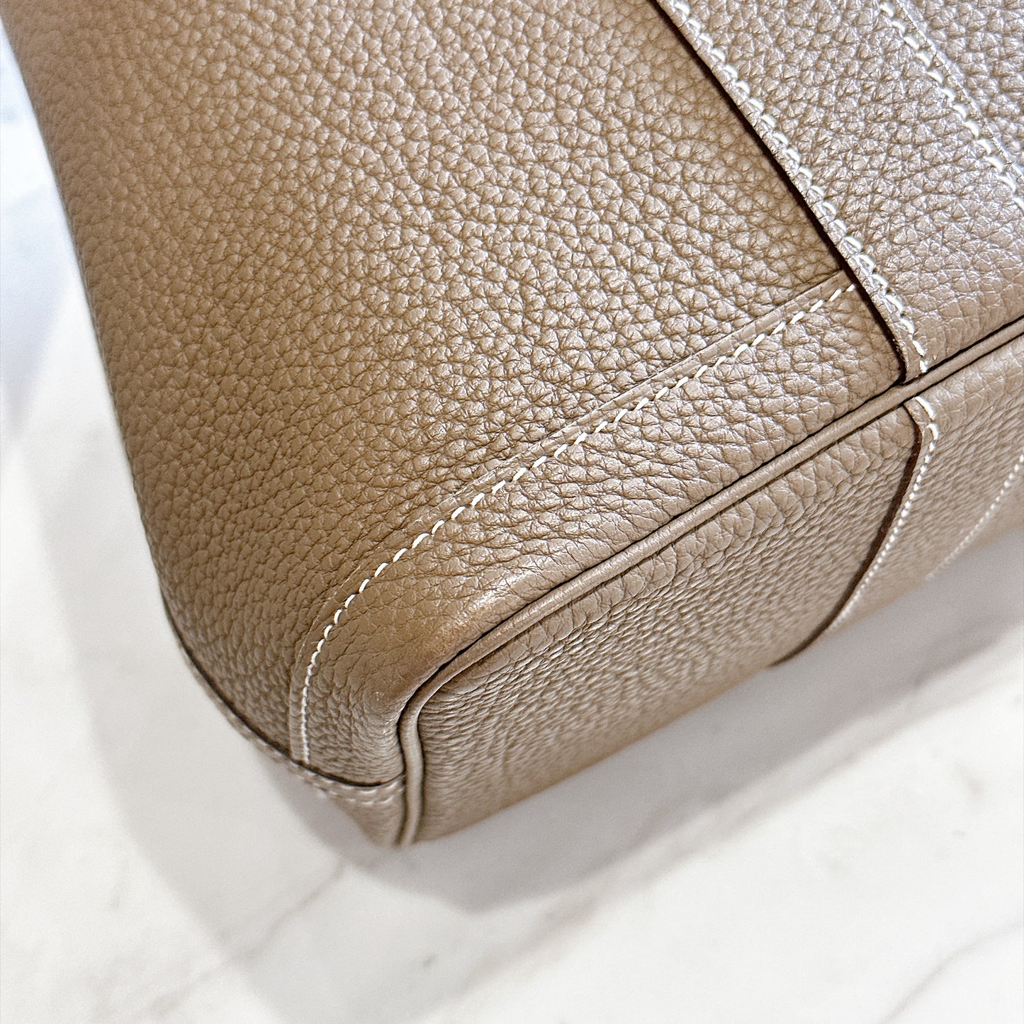 Hermes Etoupe Togo Garden Party 30