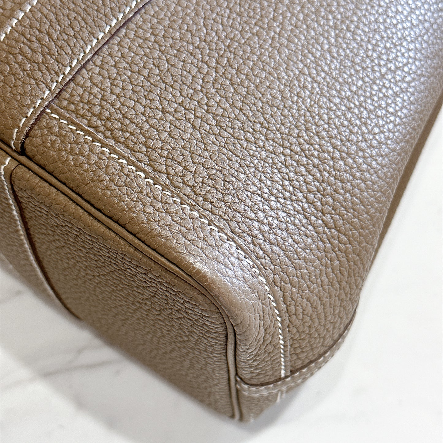 Hermes Etoupe Togo Garden Party 30