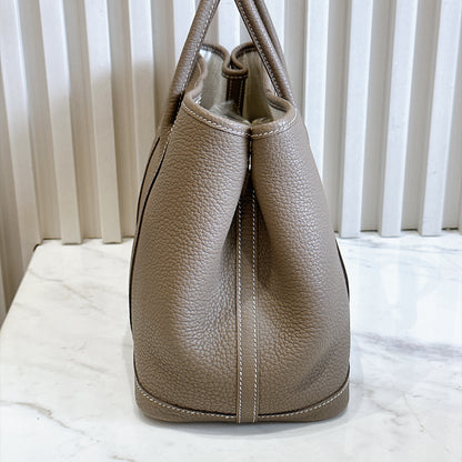 Hermes Etoupe Togo Garden Party 30
