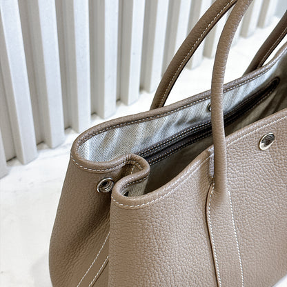 Hermes Etoupe Togo Garden Party 30
