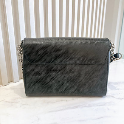 LV Twist MM in Black Epi Leather