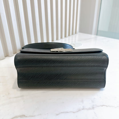 LV Twist MM in Black Epi Leather