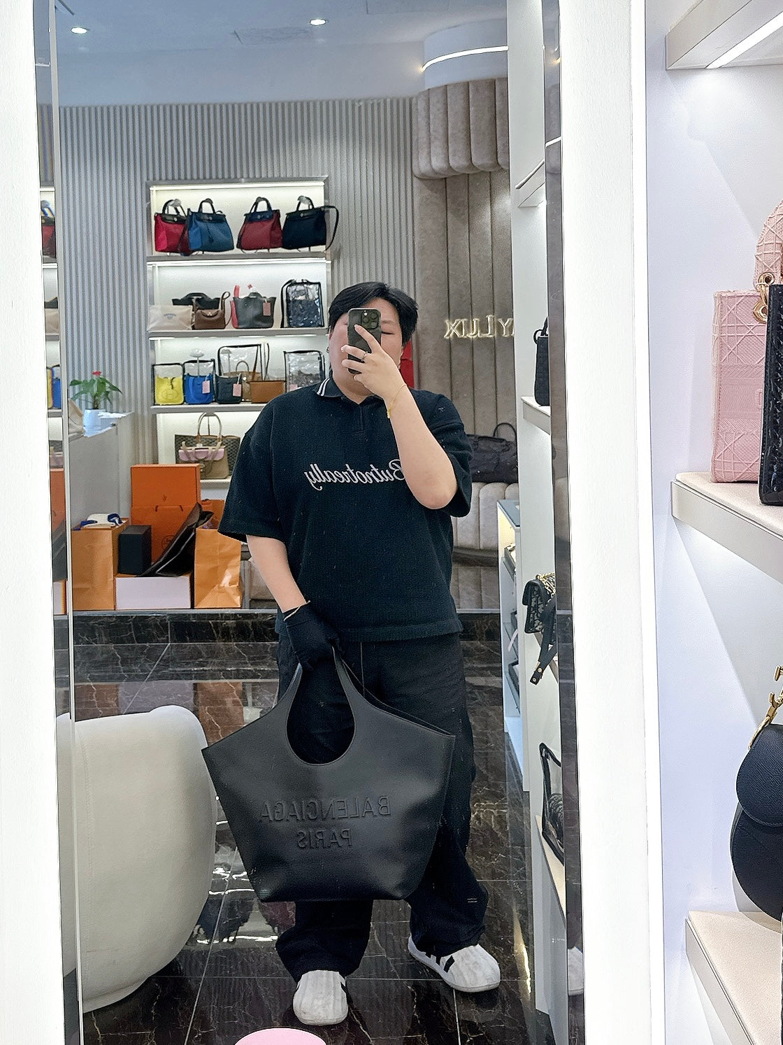 Balenciaga Mary Kate Medium in Black