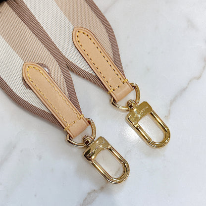 LV Monogram Speedy 20 with Beige Strap