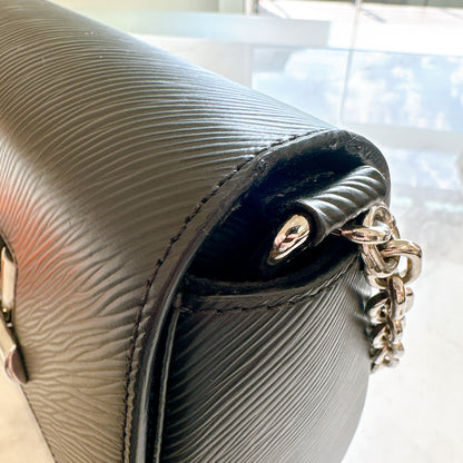 LV Twist MM in Black Epi Leather