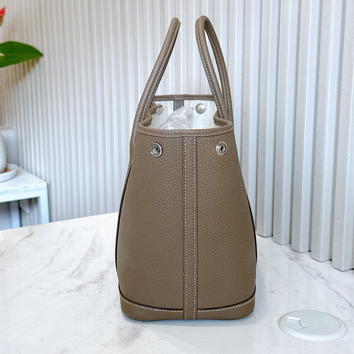 Hermes Garden Party in Etoupe