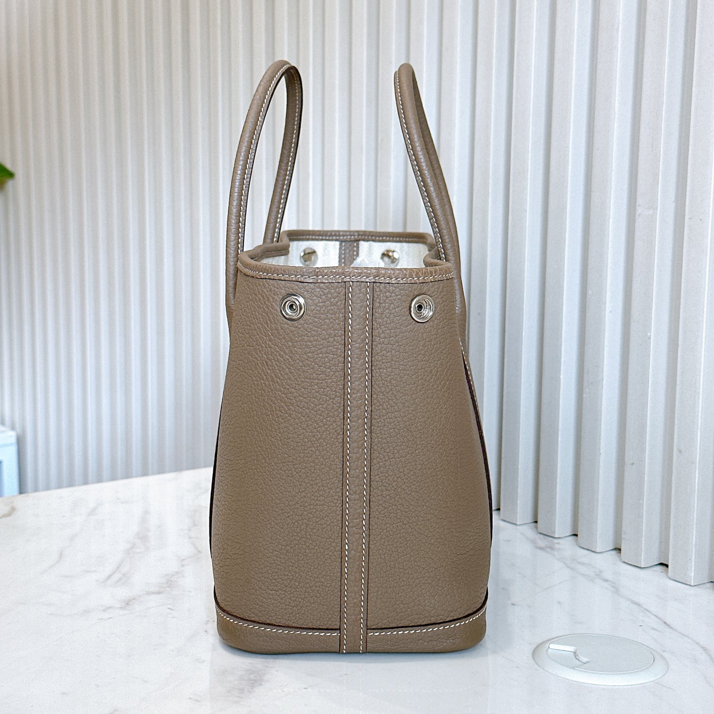 Hermes Garden Party in Etoupe