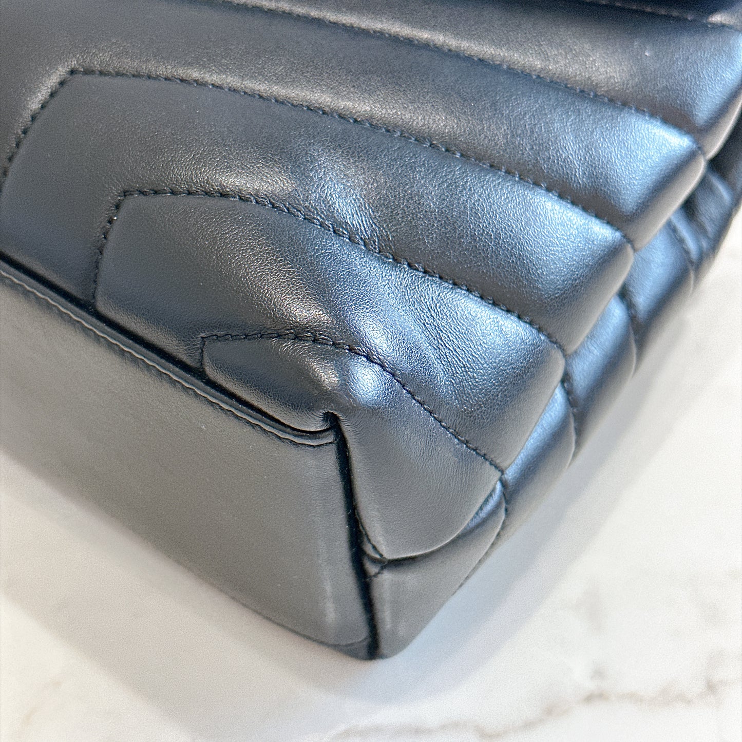 YSL Lou Lou Small in Black GHW