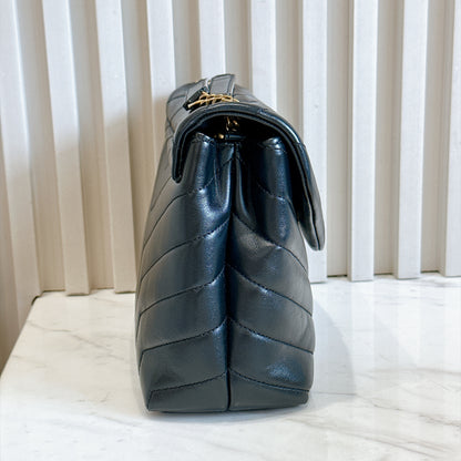 YSL Lou Lou Small in Black GHW
