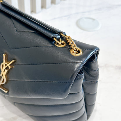 YSL Lou Lou Small in Black GHW