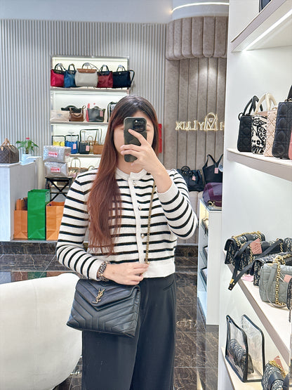 YSL Lou Lou Small in Black GHW