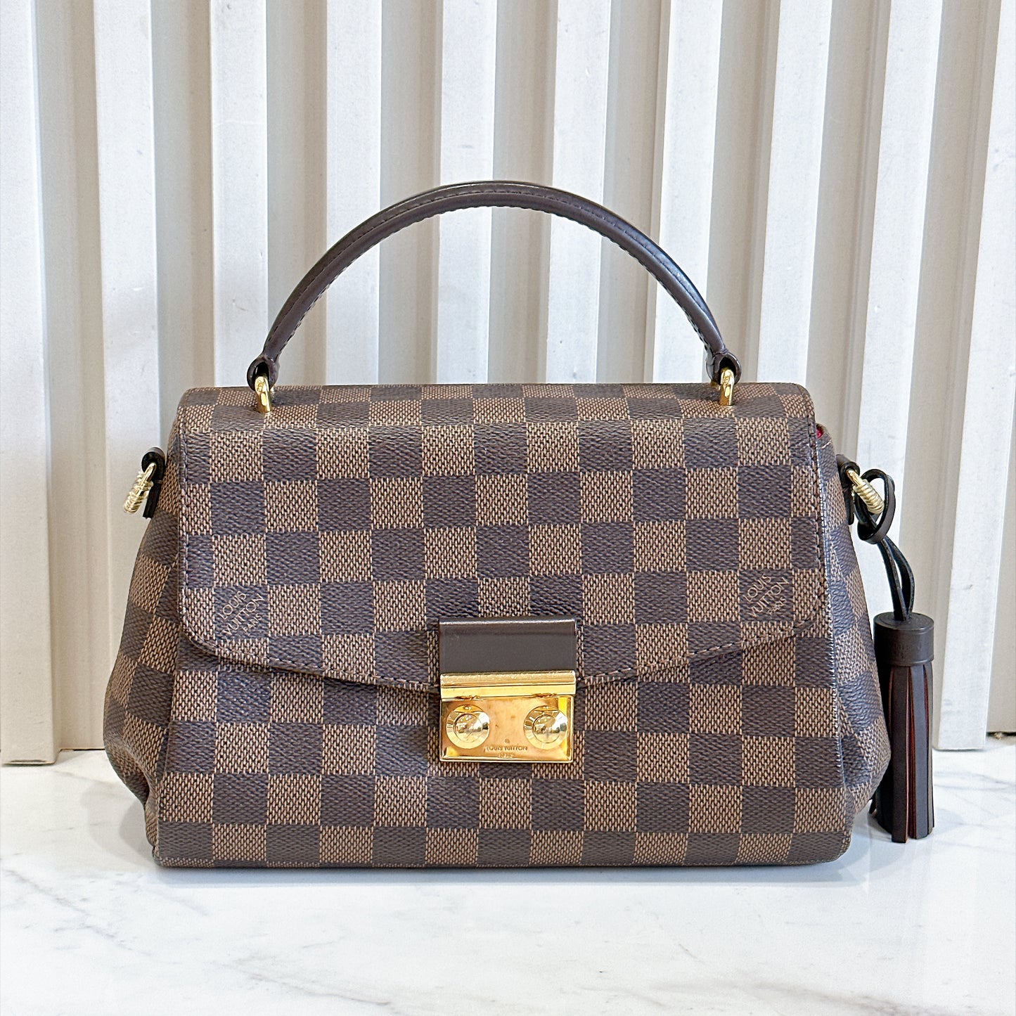 LV Damier Ebene Croisette