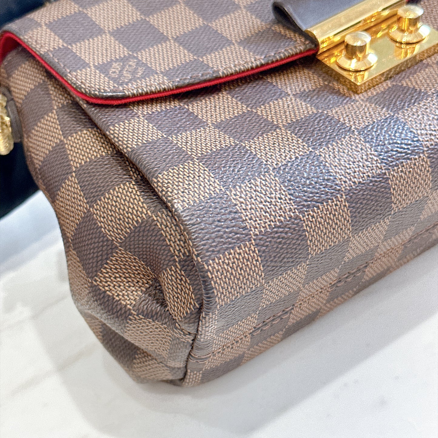 LV Damier Ebene Croisette