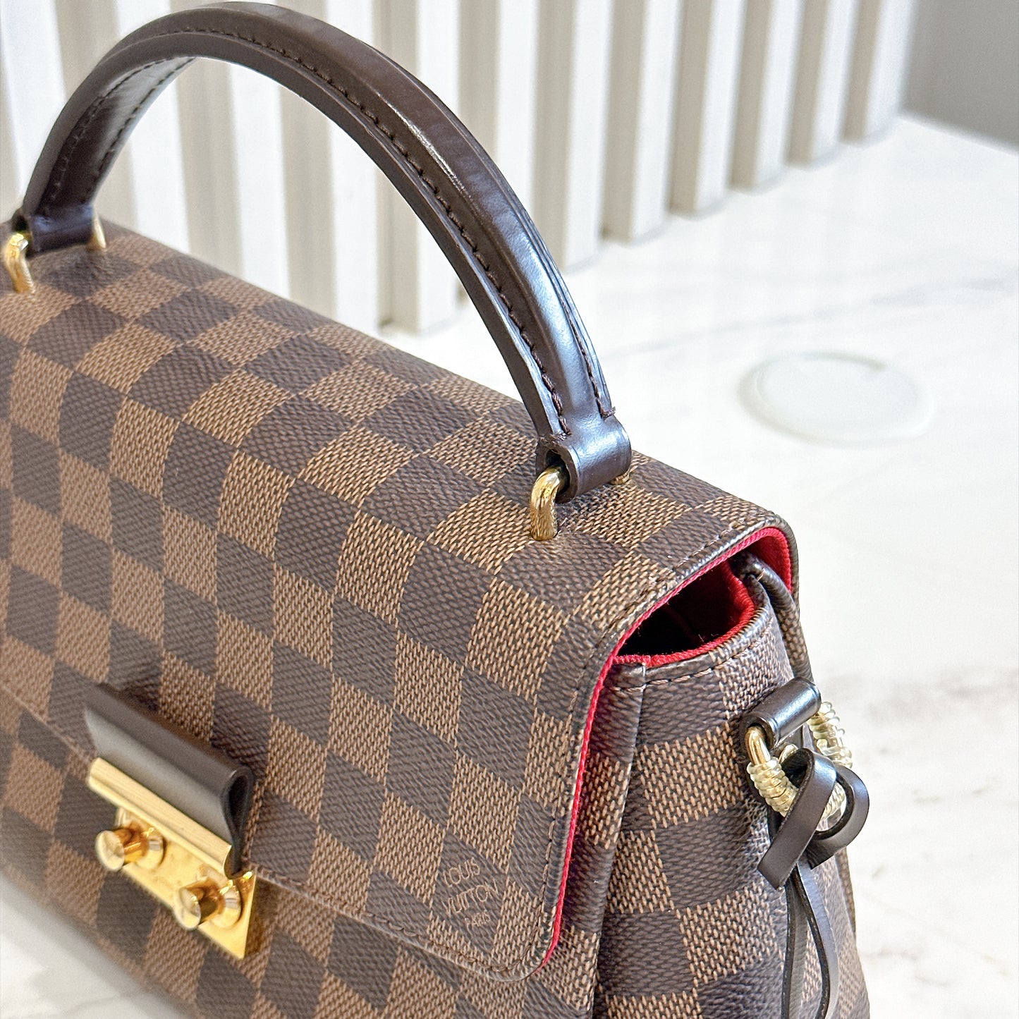LV Damier Ebene Croisette