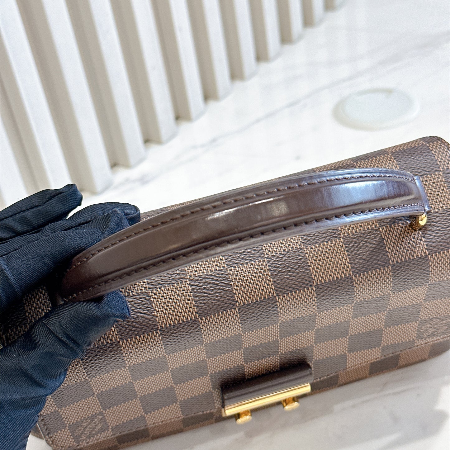 LV Damier Ebene Croisette