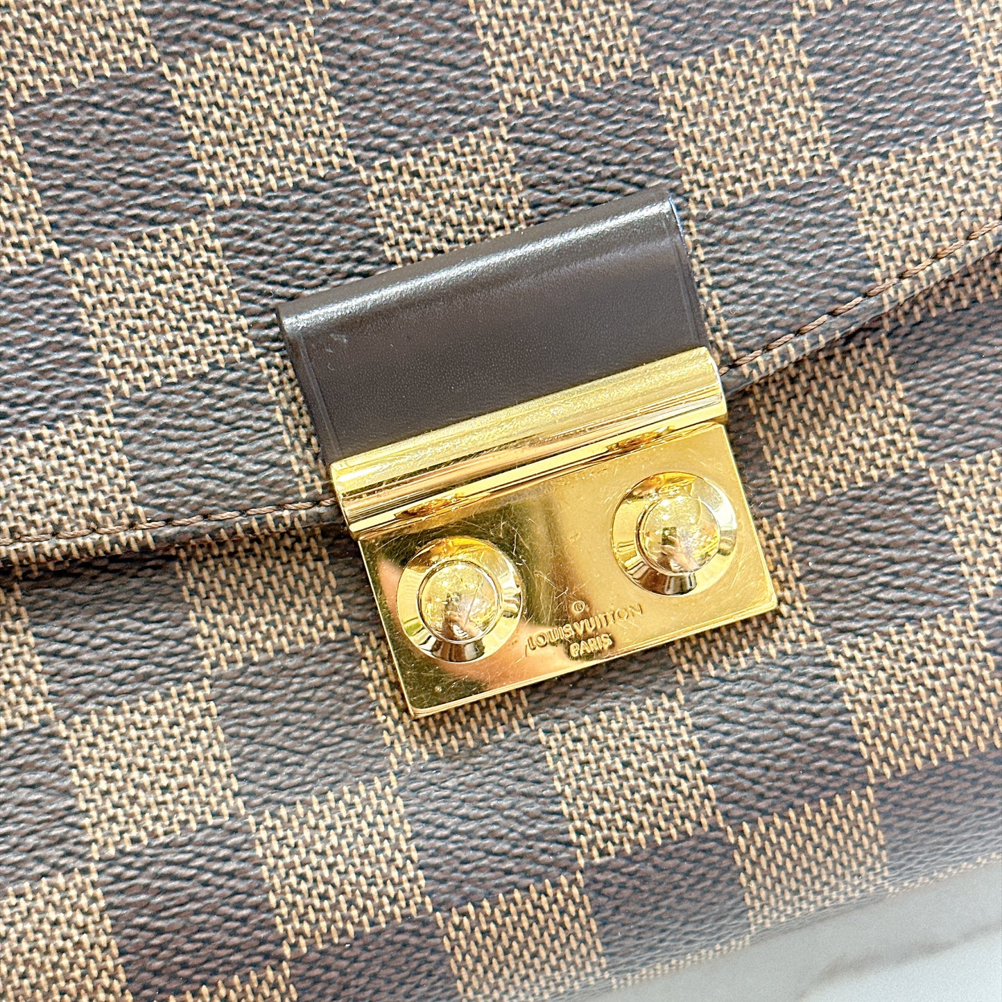 LV Damier Ebene Croisette